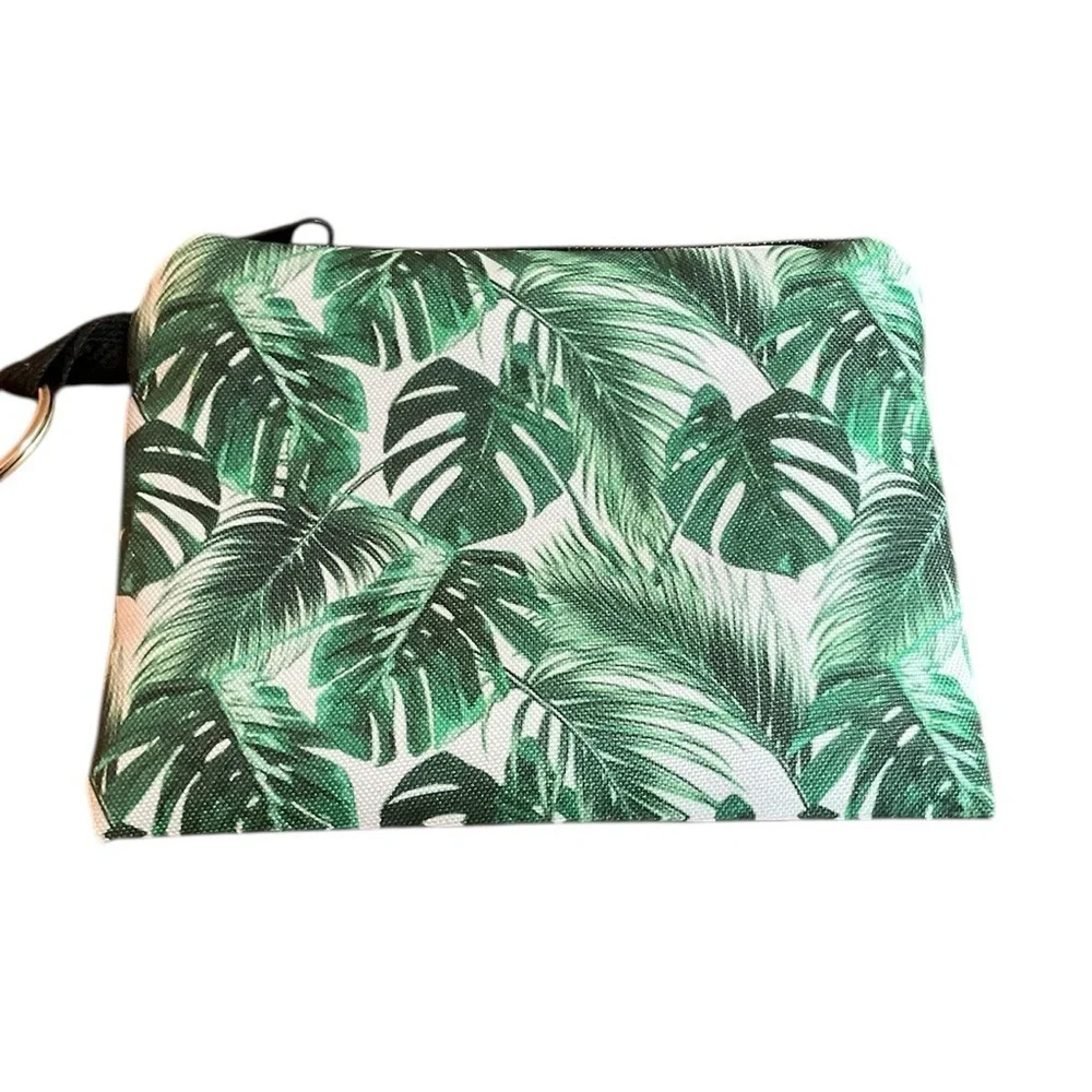Tropical Vibes Detachable Pouch & Keychain